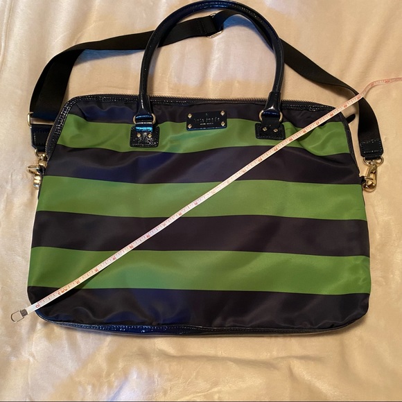 Kate Spade Cambridge Stripe Calista Laptop Bag - Picture 12 of 16